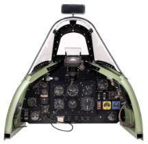 Spitfire Cockpit. A fine composition cockpit section
