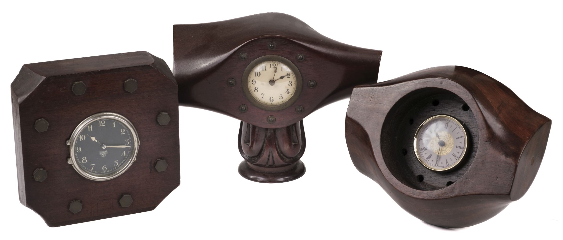 Propeller Clocks. WWI aircraft propeller clock, circa 1915
