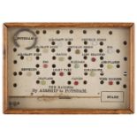 Airship Game. The Raiders by Airships to Potsdam glass top puzzle game, circa 1918