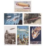 Airship Postcards. Airship postcards circa 1910-1930