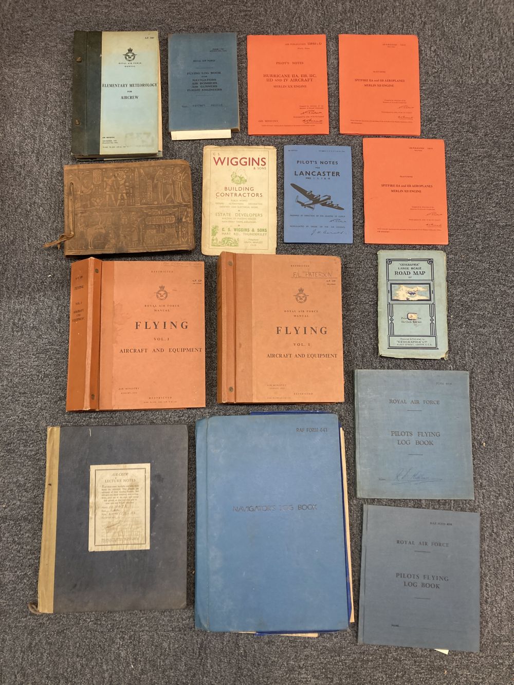 Aviation Ephemera. Pilot's Notes for Vampire T.II (2nd Edition) and Oxford I & II (2nd)