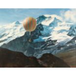 Grant (Donald, 1930-2001). Ballooning, oil on canvas