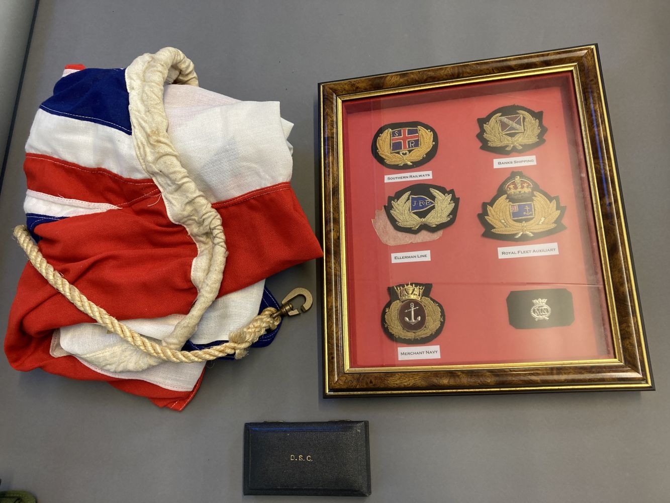 Distinguished Service Cross. Royal Navy DSC medal case, Garrard & Co Ltd