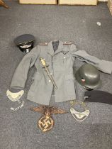 Third Reich. Various reproduction Third Reich memorabilia