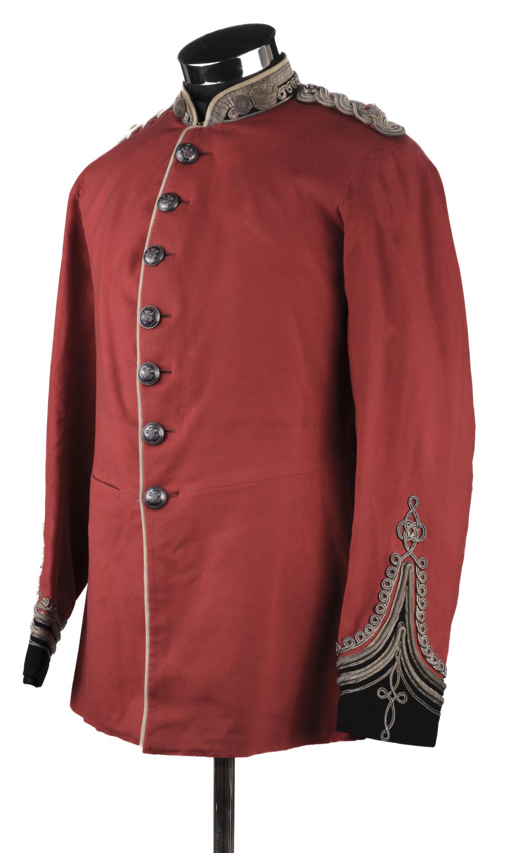 Victorian officer's uniform, of the 1st Volunteer Battalion Royal Welsh Fusiliers