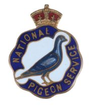 National Pigeon Service. WWII National Pigeon Service badge by J.R. Gaunt, London
