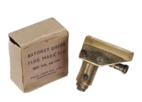 Air Ministry issued Bayonet Union Plug, Mark IIIB