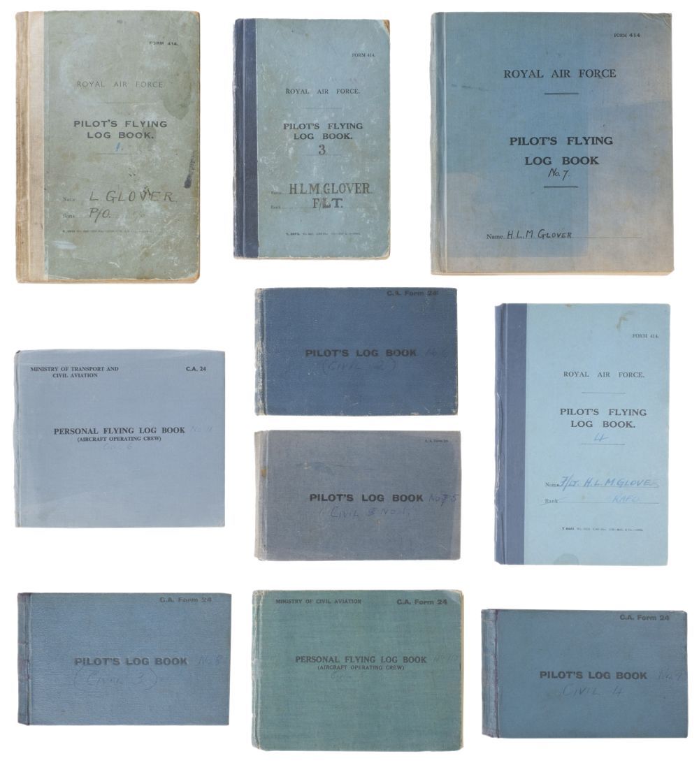 Imperial Airways. Log books, and photographs belonging to Captain H.L.M. Glover - Image 5 of 6