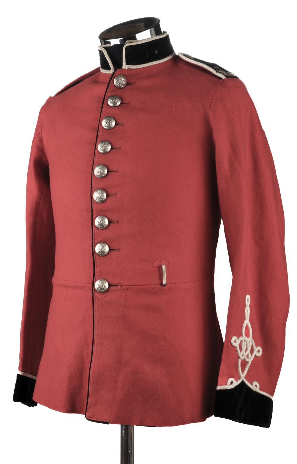 Victorian scarlet tunic of the 3rd Glamorgan Rifle Volunteers, circa 1900 - Image 2 of 3