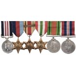 WWII Immediate 'Tunisia' Military Medal group to Corporal R.S. Riches, 9th Queen's Royal Lancers