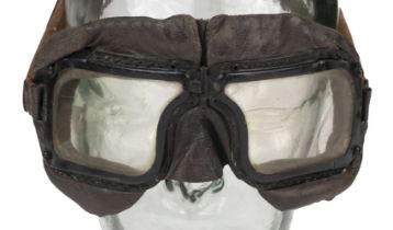 Flying Goggles. WWII Battle of Britain Royal Mk IIIA flying goggles, dated 1940 RCAF