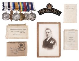 DSM and Bar medal group - Leading Signalman E.T. Guy, Royal Navy