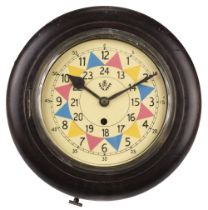 Sector Clock. WWII RAF sector wall clock, smaller version,
