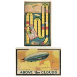 Airship Games. Early airship and early aviation board games and jigsaw puzzles