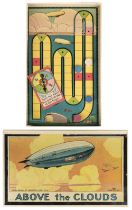 Airship Games. Early airship and early aviation board games and jigsaw puzzles