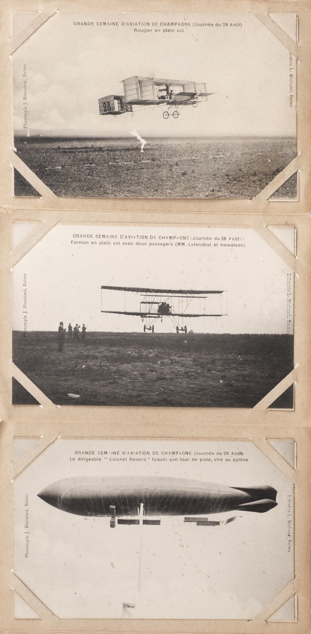 Pioneer Aviation. Rheims Air Meet, August 1909