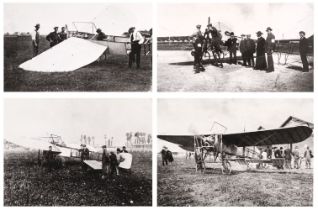 Italian Aviation. A large collection of Caproni Aircraft photographs presented in nine folders