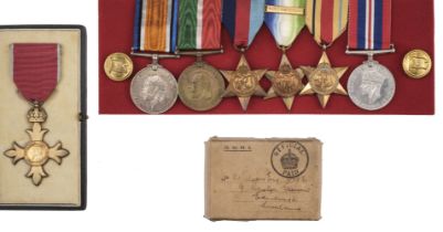 WWI & WWII Merchant Navy Medal Group - Captain A. Wilson OBE