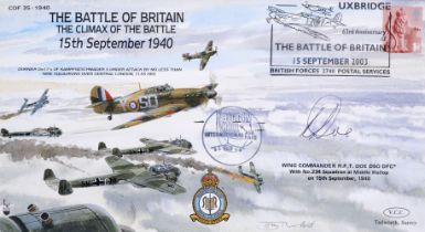 Battle of Britain Pilot Signatures. A large collection of wartime aircrew signatures