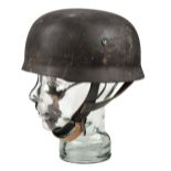 German Helmet. WWII German Paratroopers (Fallschirmjäger) reproduction steel helmet