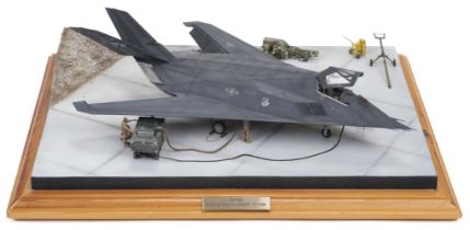 Aircraft Diorama. Shaba F-117A Stealth Desert Storm