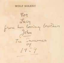 Powys (John Cowper, 1872-1963). Wood and Stone, A Romance, 1st edition, London