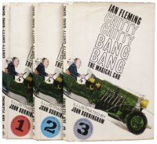 Fleming (Ian). Chitty Chitty Bang Bang, 3 volumes, 1964-65