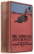 Churchill (Winston S). My African Journey, 1st edition, London: Hodder and Stoughton, 1908