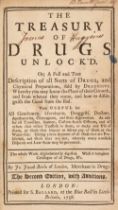 Berlu (John Jacob). The Treasury of Drugs Unlock'd, 2nd edition, 1738