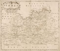 Maps. A collection of 33 British maps, 17th - 19th century