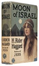 Haggard (H. Rider). Moon of Israel, 1st edition, London: John Murray, 1918