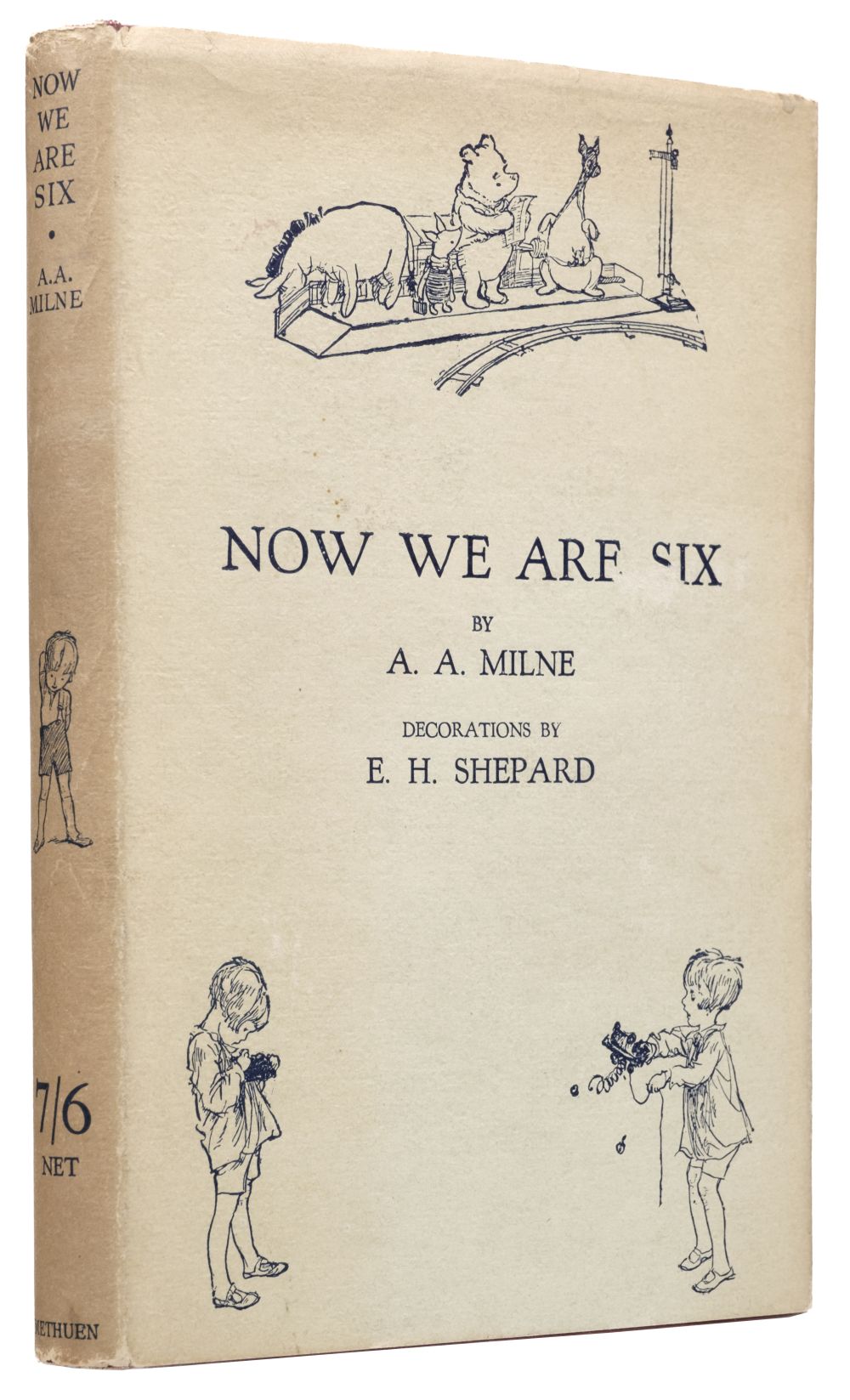 Milne (A. A.). Now We Are Six, 1st edition, 1927