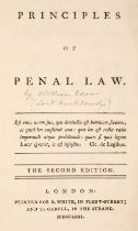 Eden (William). Principles of Penal Law, 2nd edition, London: B. White and T. Cadell, 1771