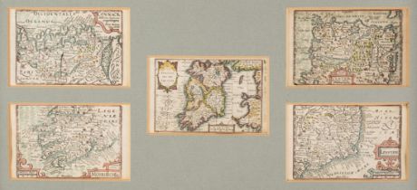 Ireland. Van den Keere (Pieter). Five Maps of Ireland, circa 1627