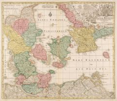 Denmark. A collection of 40 maps, 17th - 19th century