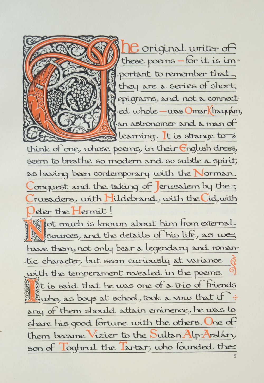 Sangorski & Sutcliffe Binding. Rubaiyat of Omar Khayyam, 1911 - Image 11 of 15