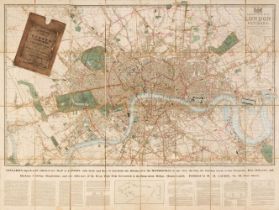 London. Laurie (R. H.), Laurie's New Plan of London and its Environs..., 1845
