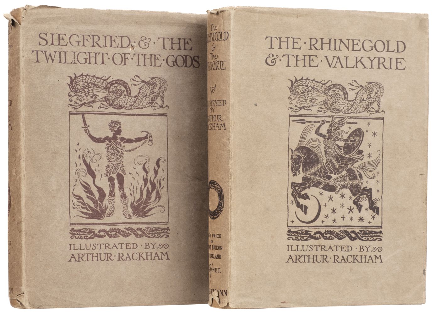 Rackham (Arthur, illustrator). The Rhinegold & The Valkyrie, London: William Heinemann, 1910