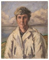 Powys (Gertrude Mary, 1877-1952 ). Portrait of Catherine Edith Philippa 'Katie' Powys, 1929