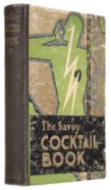 Craddock (Henry). The Savoy Cocktail Book, 1st edition, 1st issue, London: Constable, 1930