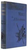 Haggard (H. Rider). King Solomon's Mines, 1st US edition, New York: Cassell & Company, 1885