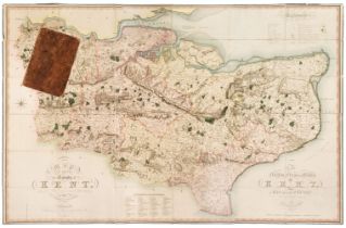 Kent. Greenwood (C.), Map of the County of Kent, 1821