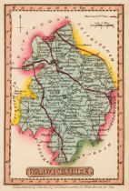 British County Maps. A collection of approximately 85 maps, 19th-century