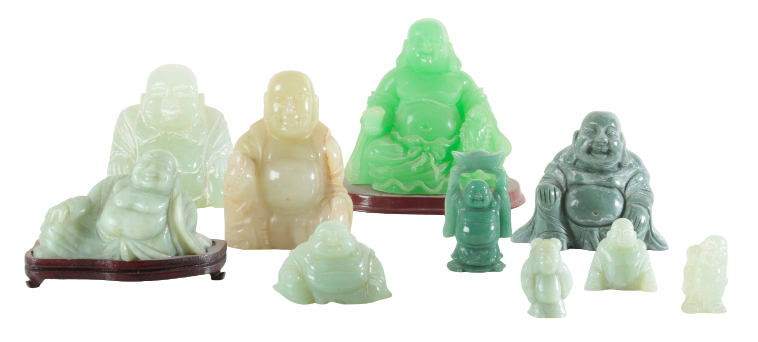 A COLLECTION OF NINETEEN CHINESE BUDDHAS - Image 2 of 4