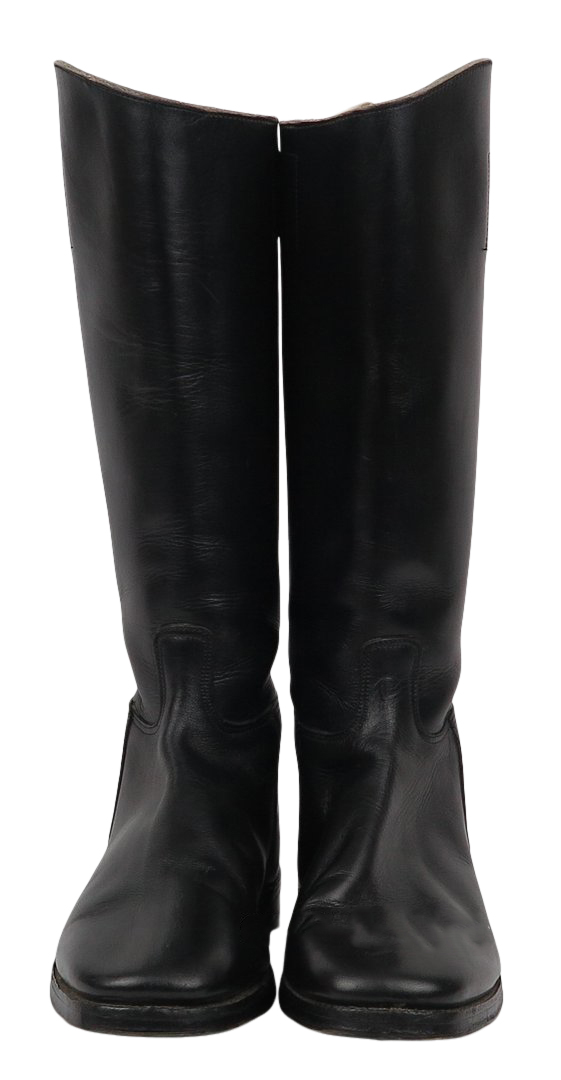 HAWKINS: A PAIR BLACK RIDING BOOTS - Image 2 of 3