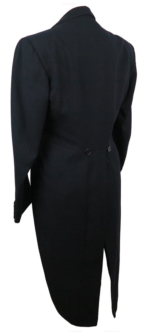 KILGOUR, FRENCH & STANBURY OF LONDON: A BLACK TAILCOAT - Image 3 of 4