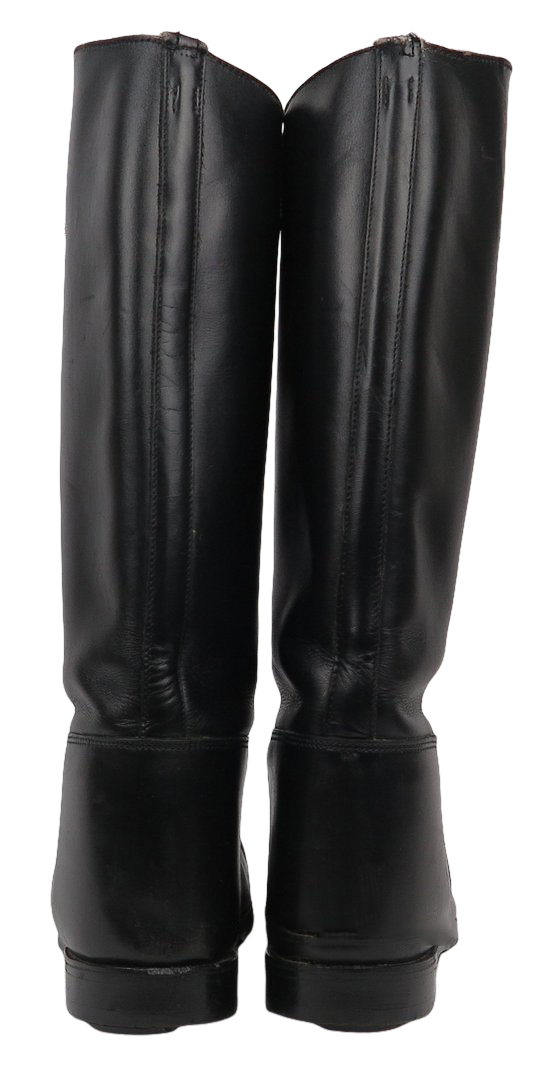 HAWKINS: A PAIR BLACK RIDING BOOTS - Image 3 of 3
