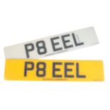 A PRIVATE NUMBER PLATE P8 EEL