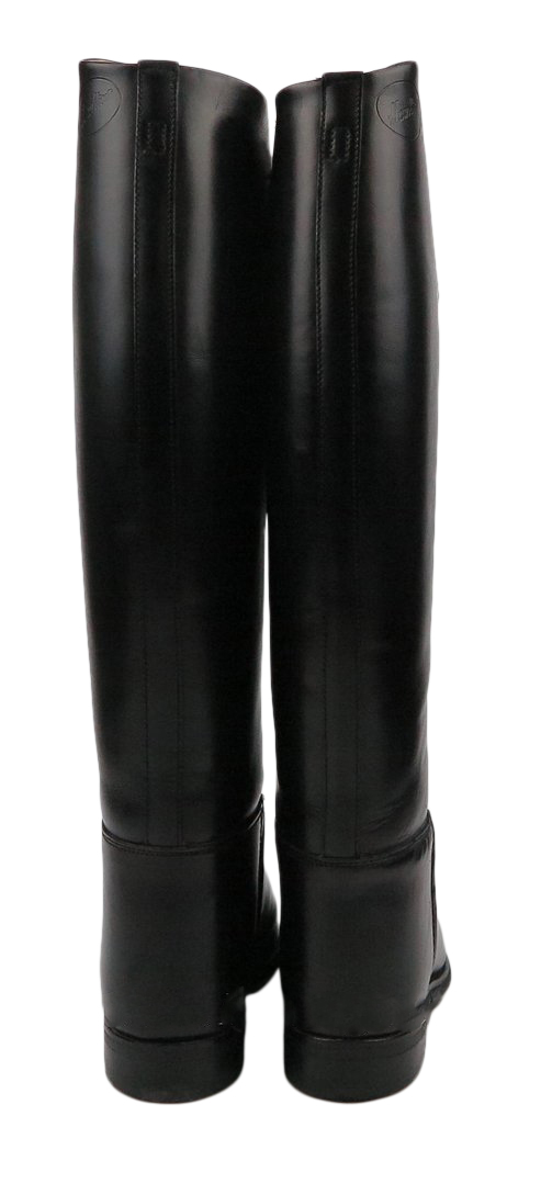 HAWKINS: A PAIR BLACK RIDING BOOTS - Image 3 of 3