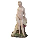 A HOCHST FIGURE OF VENUS OR "LA BAIGNEUSE", AFTER FALCONET
